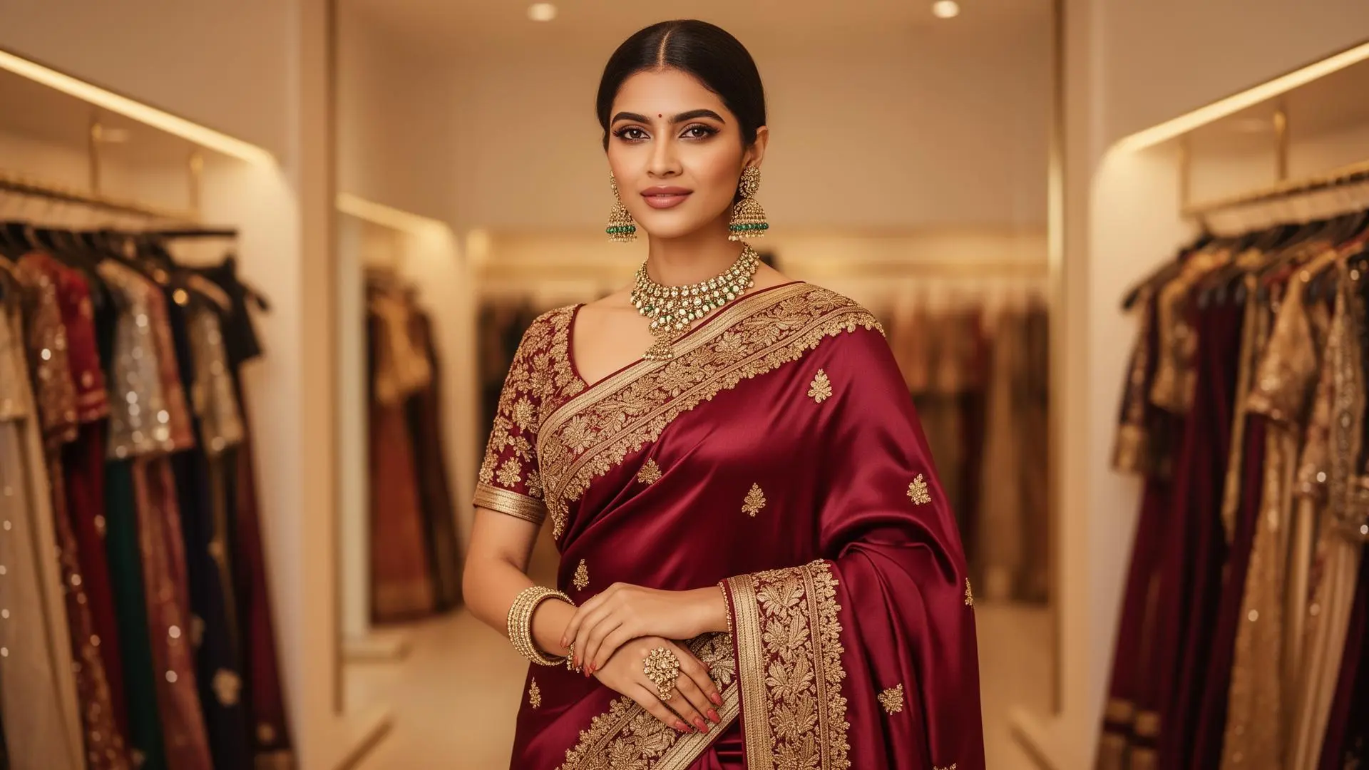 Elegant Indian ethnic wear